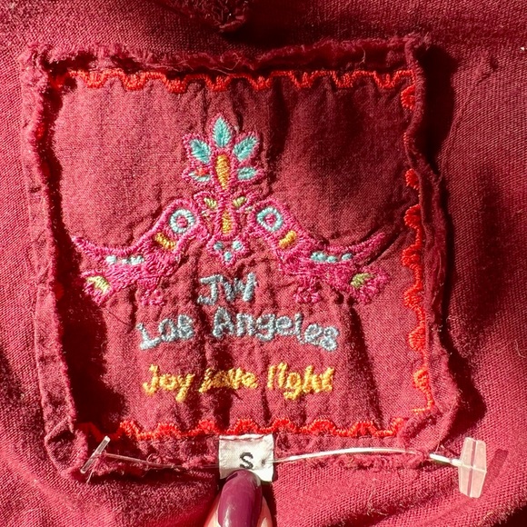 JOHNNY WAS JW LOS ANGELES EMBROIDERED DRESS S - Picture 5 of 6